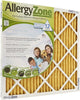 AllergyZone Allergen Trapping HVAC Furnace 1" Air Filter, 4 Pack