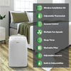 Hunter 10,000 BTU (6,500 BTU DOE) Portable Air Conditioner for Rooms Up To 300 Sq. Ft.